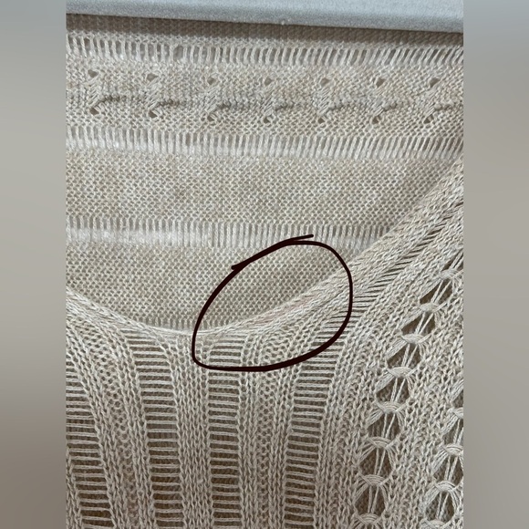 Anthropologie Yellow Bird Carolina Poncho Top Linen Blend Boho Small Flowy - Picture 5 of 12